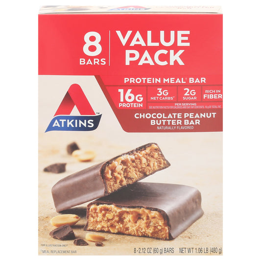 Atkins Advantage Chocolate Peanut Butter Meal Bars