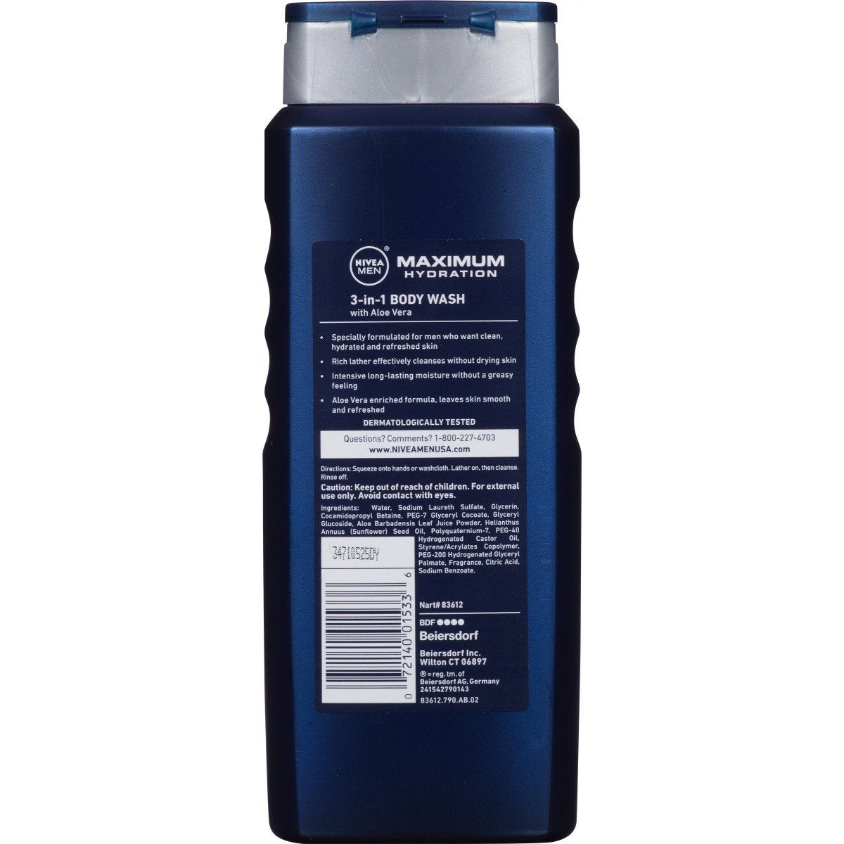 NIVEA Men Maximum Hydration Body Wash