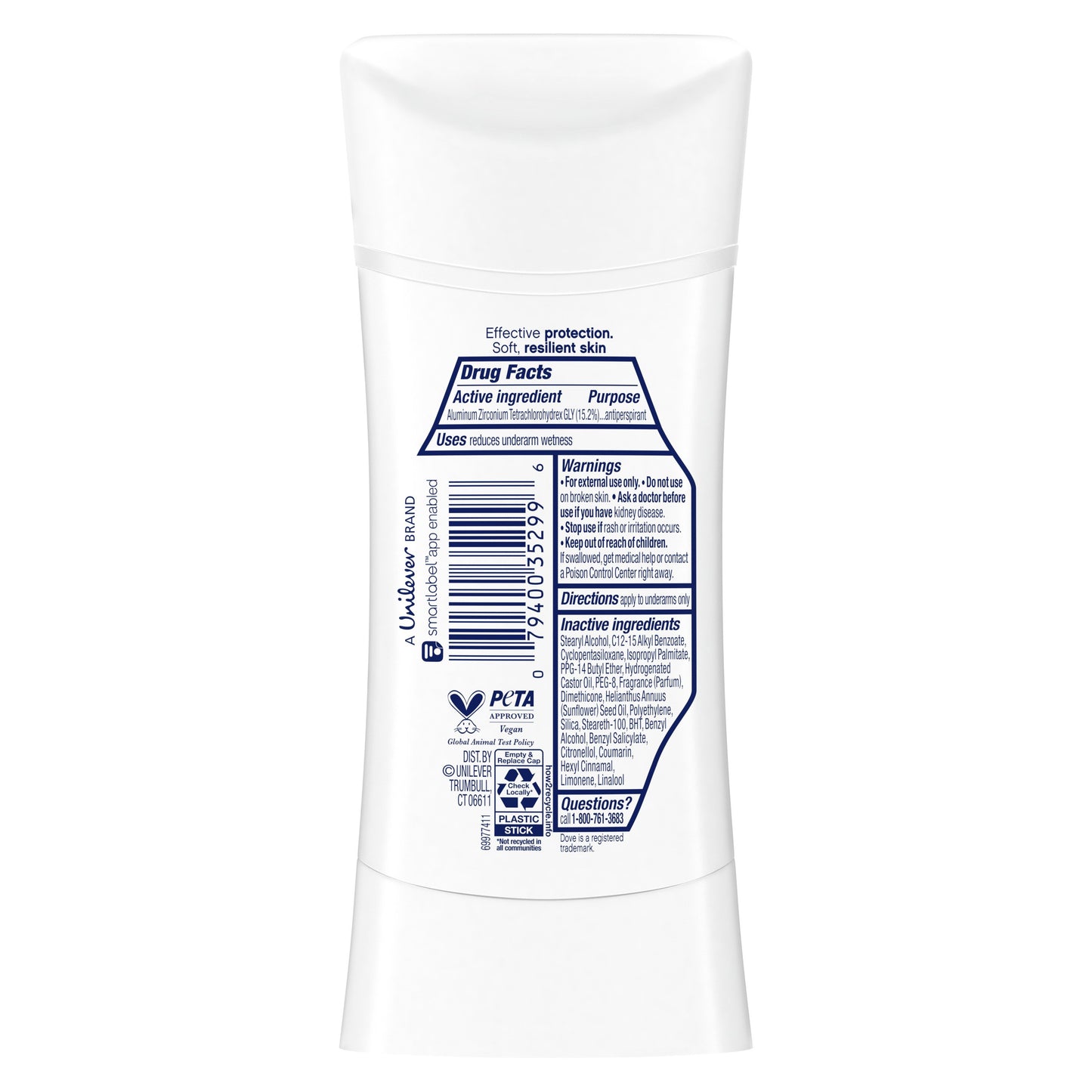 Dove Advanced Care Antiperspirant Deodorant Stick Revive