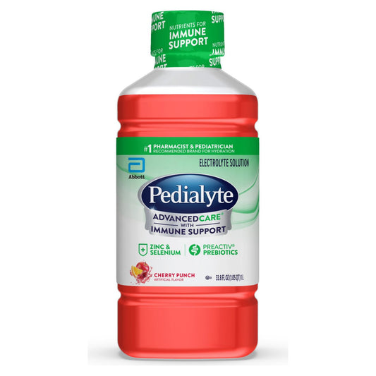 Pedialyte AdvancedCare Electrolyte Solution - Cherry Punch