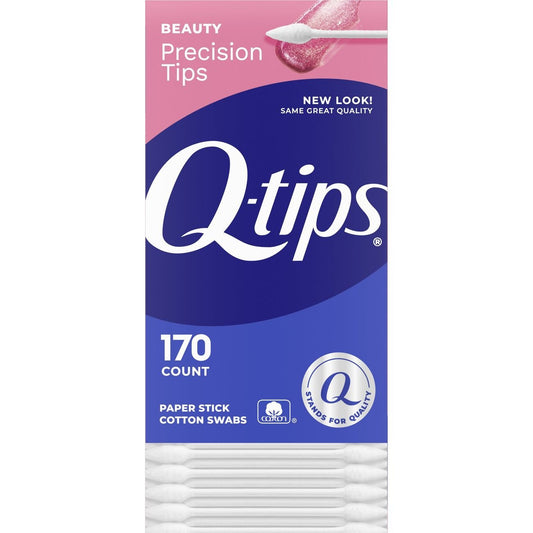 Q-tips Precision Tips Cotton Swabs