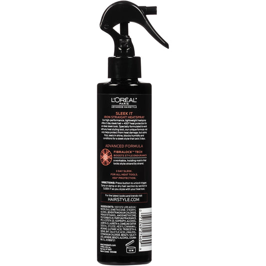 L'Oréal Paris Advanced Hairstyle SLEEK IT Iron Straight Heatspray