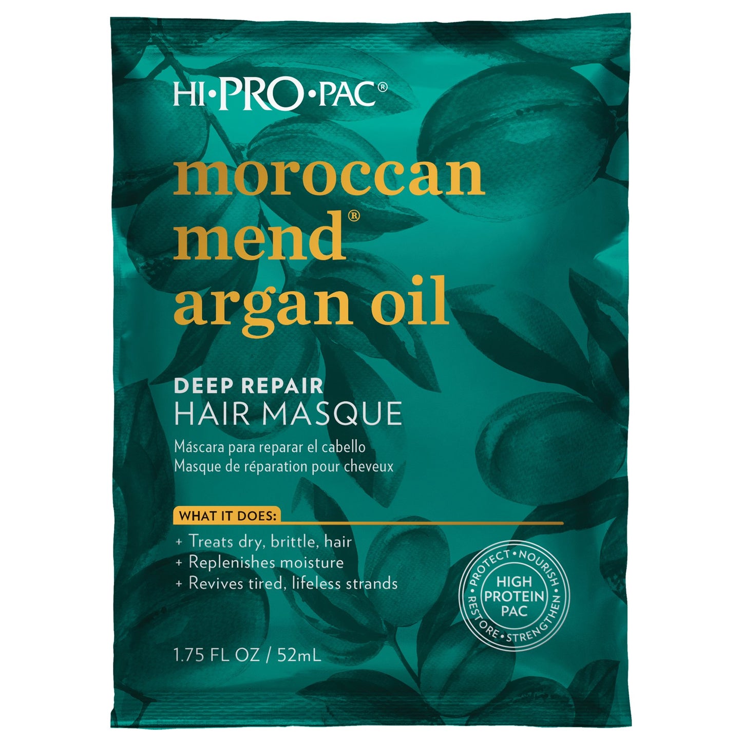 Hi Pro Pac Moroccan Mend Argan Oil Deep Repair Masque