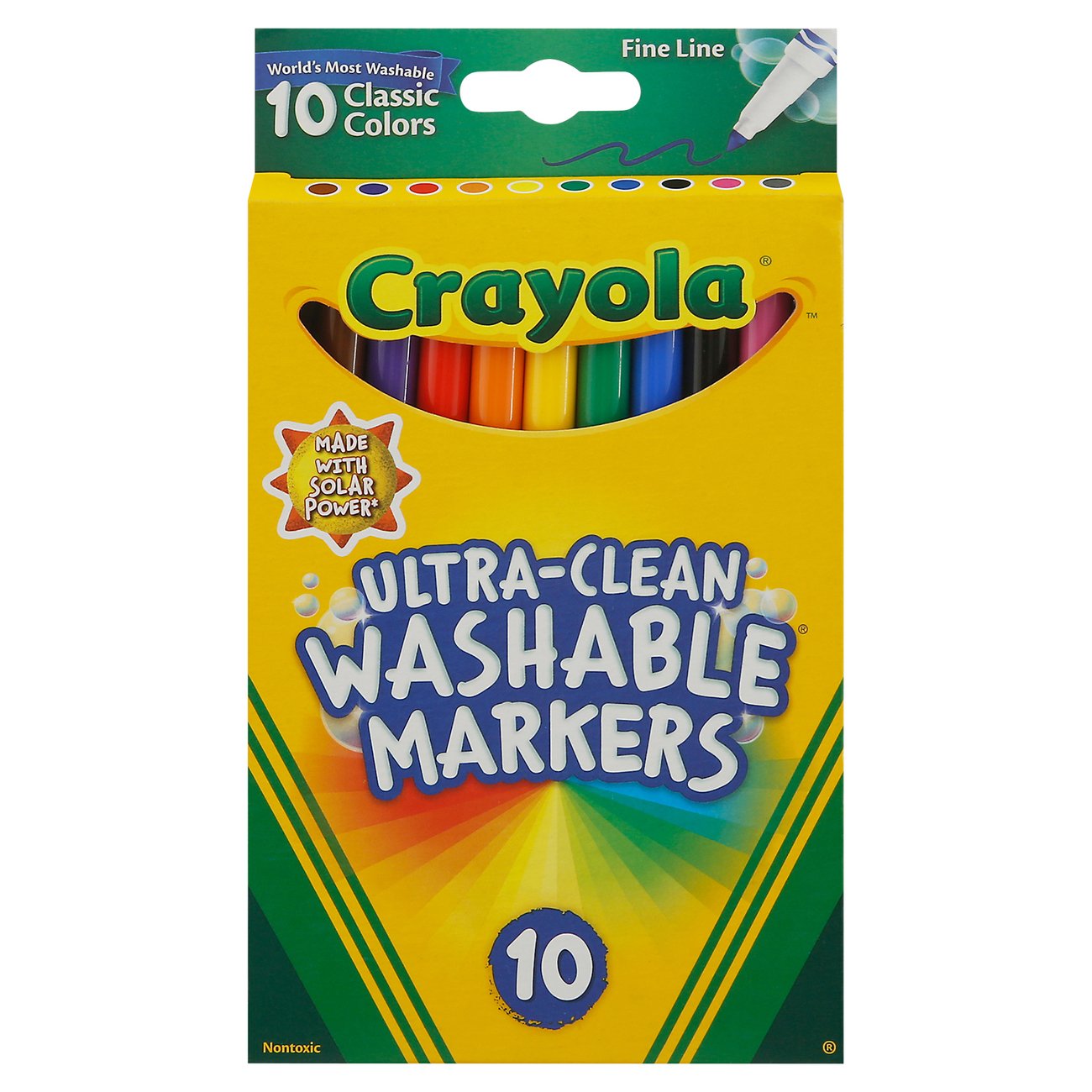 Crayola Fine Line Ultra-Clean Washable Markers