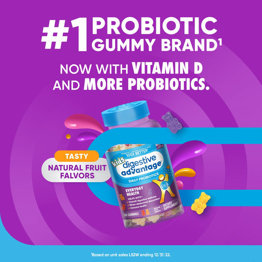 Digestive Advantage Probiotic Kids Gummies