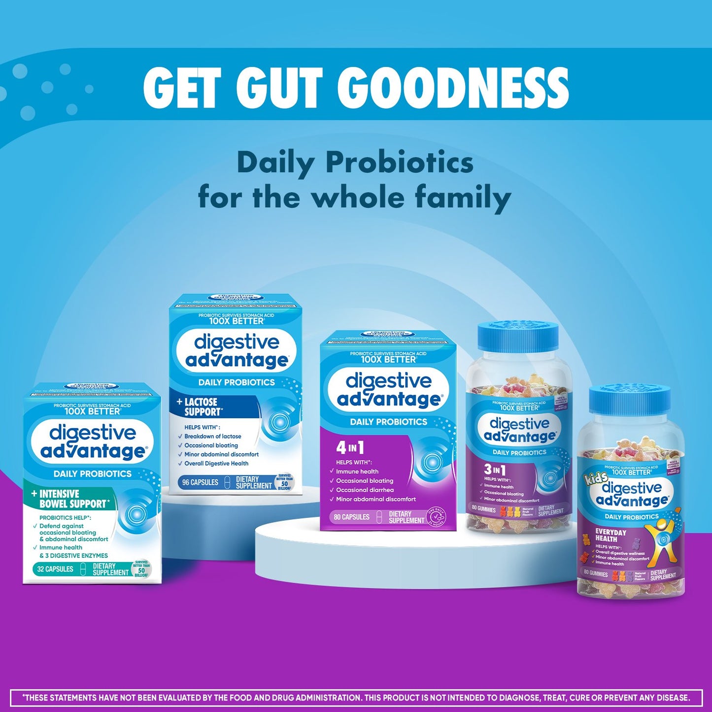 Digestive Advantage Probiotic Kids Gummies