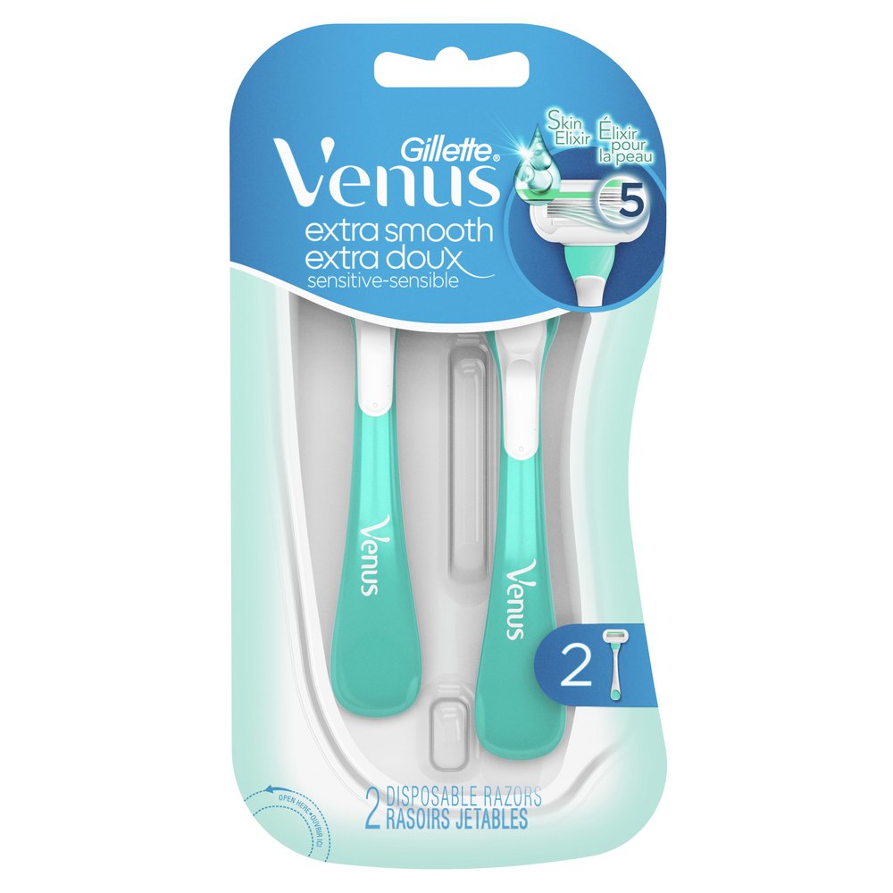 Gillette Venus Extra Smooth Sensitive Disposable Razors