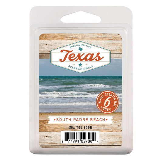 ScentSationals South Padre Beach Texas Scented Wax Melt Cubes