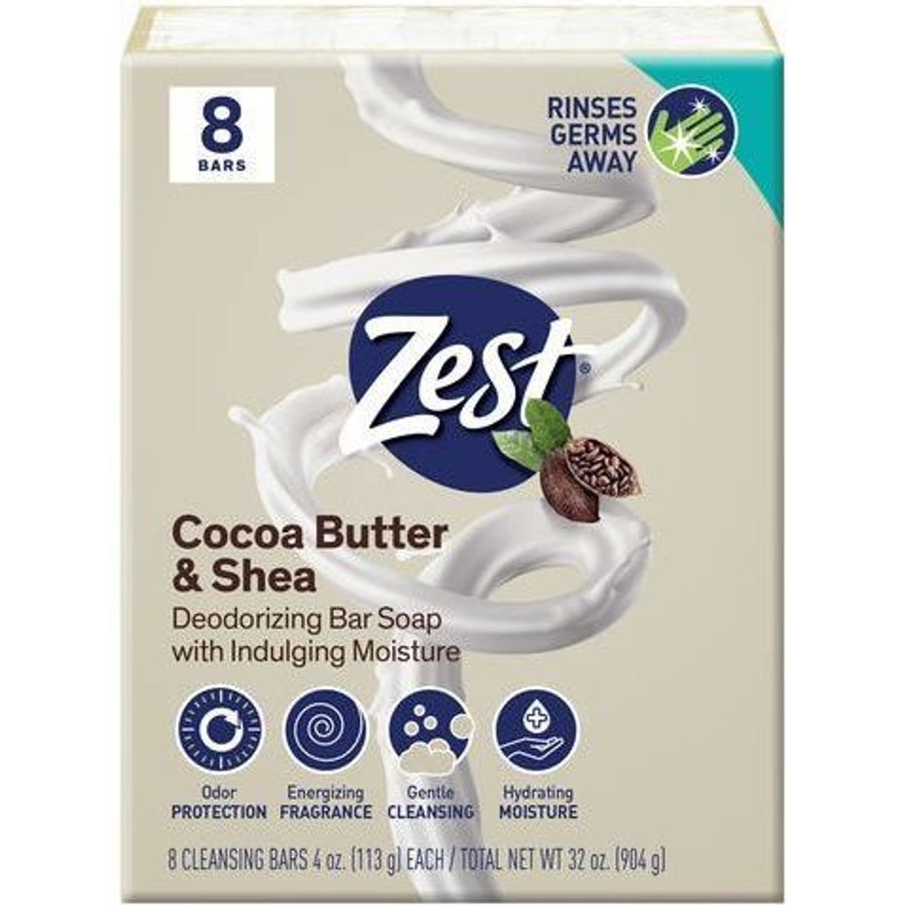 Zest Cocoa Butter Bath Bars