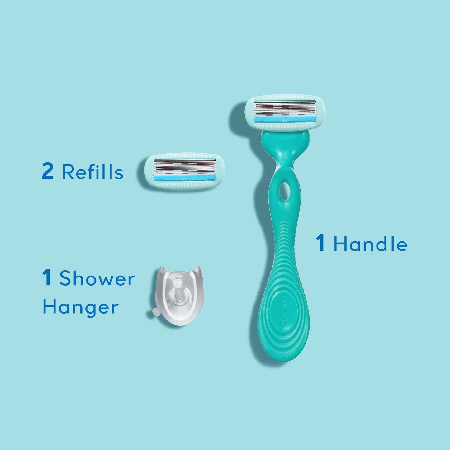 Schick Hydro Silk Ultra Sensitive 5-Blade Razor + 2 Refills