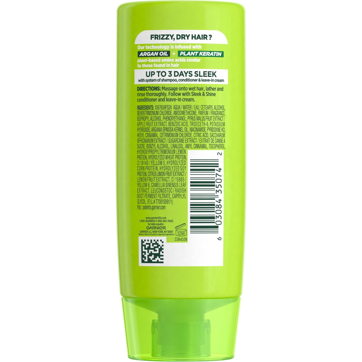 Garnier Travel Size Fructis Sleek & Shine Smoothing Conditioner