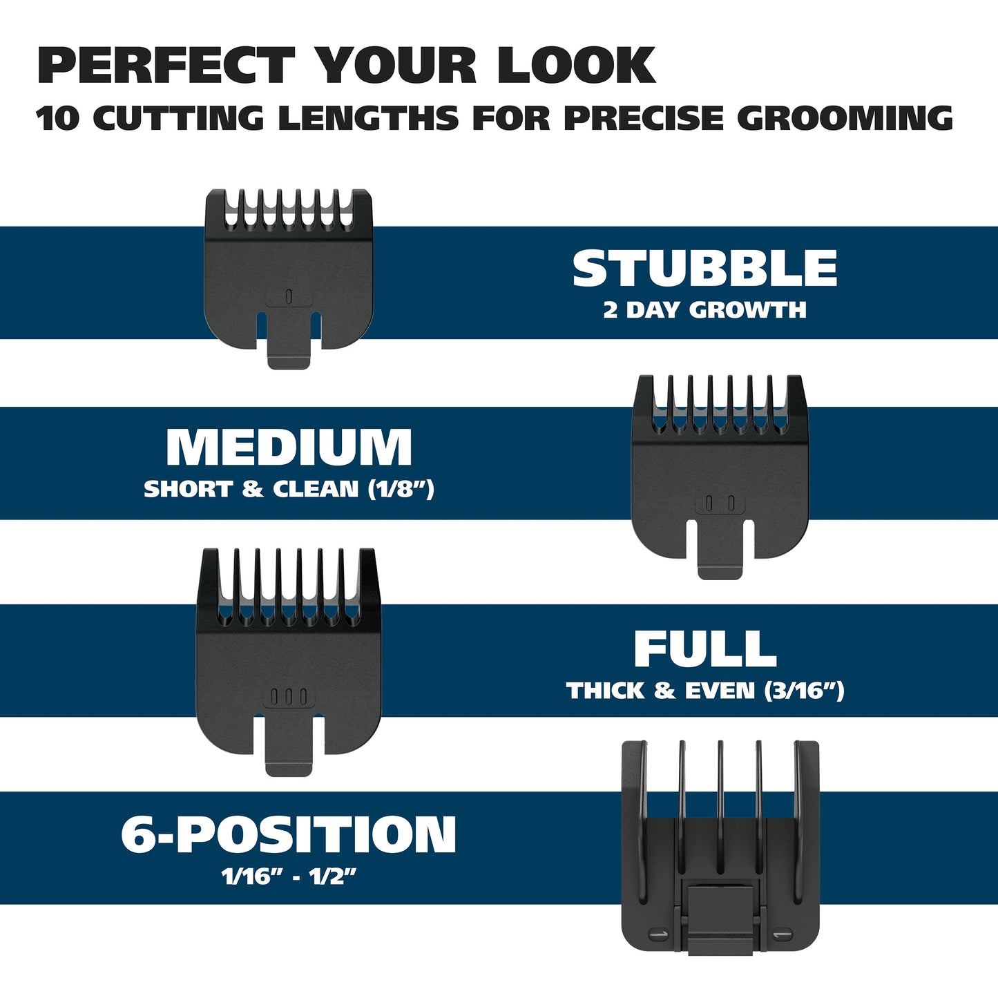 Wahl Cord/Cordless Rechargeable Beard Trimmer