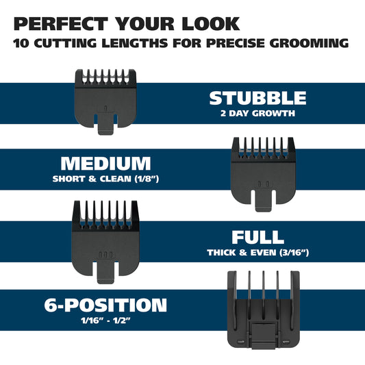 Wahl Cord/Cordless Rechargeable Beard Trimmer