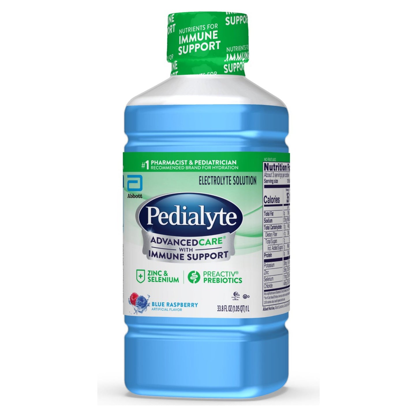 Pedialyte AdvancedCare Electrolyte Solution - Blue Raspberry