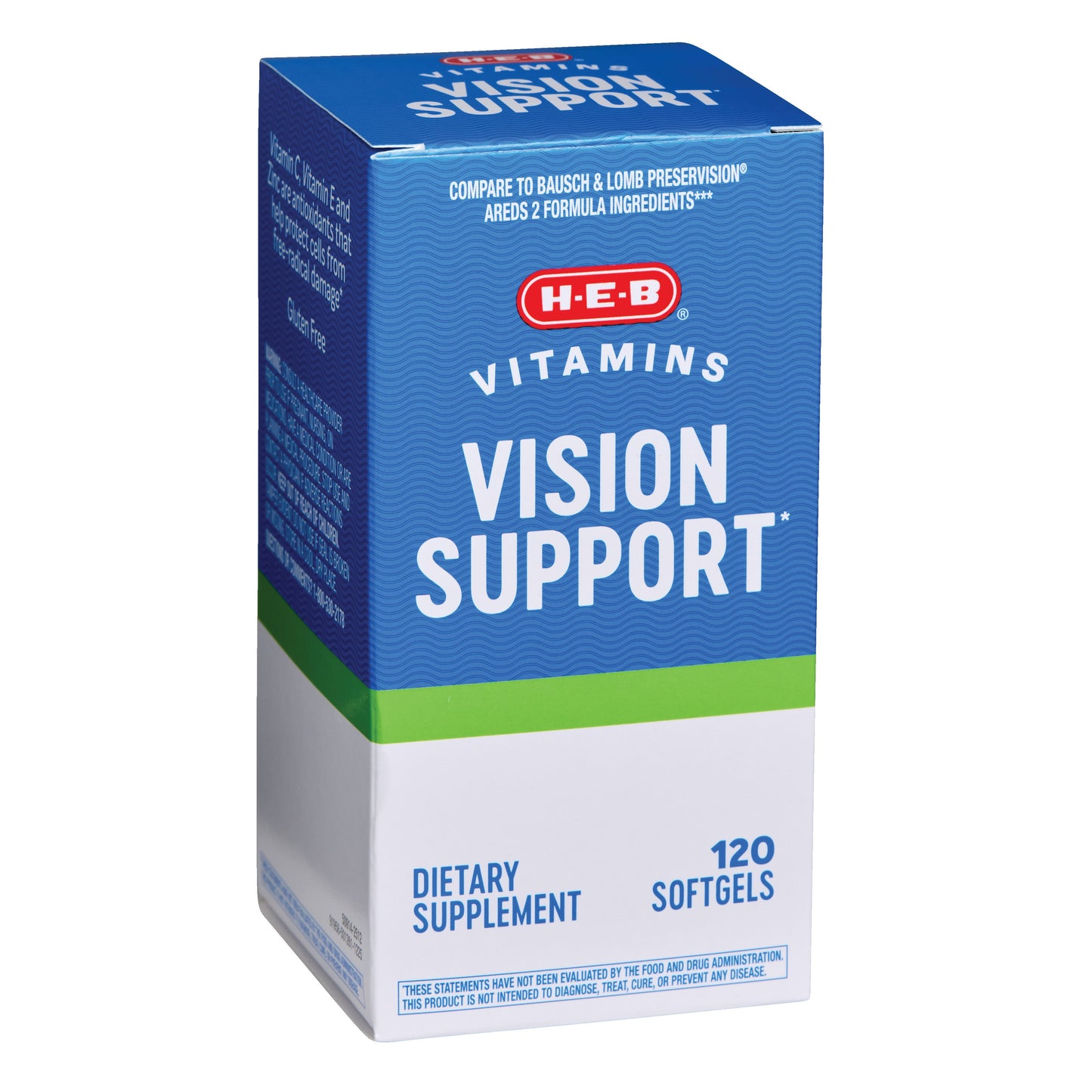 H-E-B Vitamins Vision Support Softgels