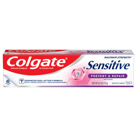 Colgate Sensitive Prevent & Repair Anticavity Toothpaste - Gentle Mint