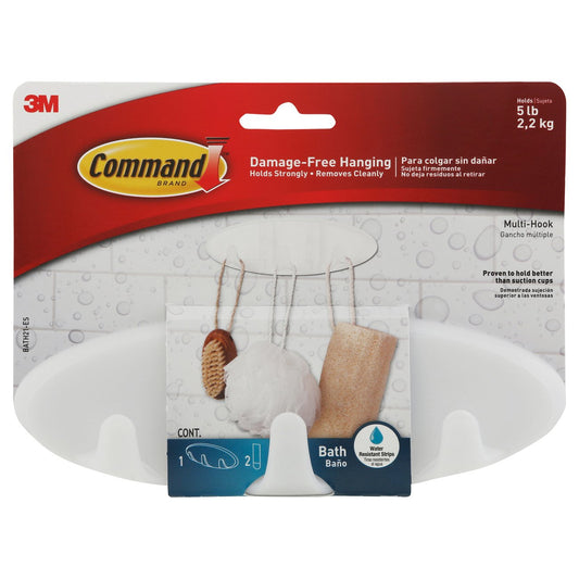 Command Bath Multi-Hook