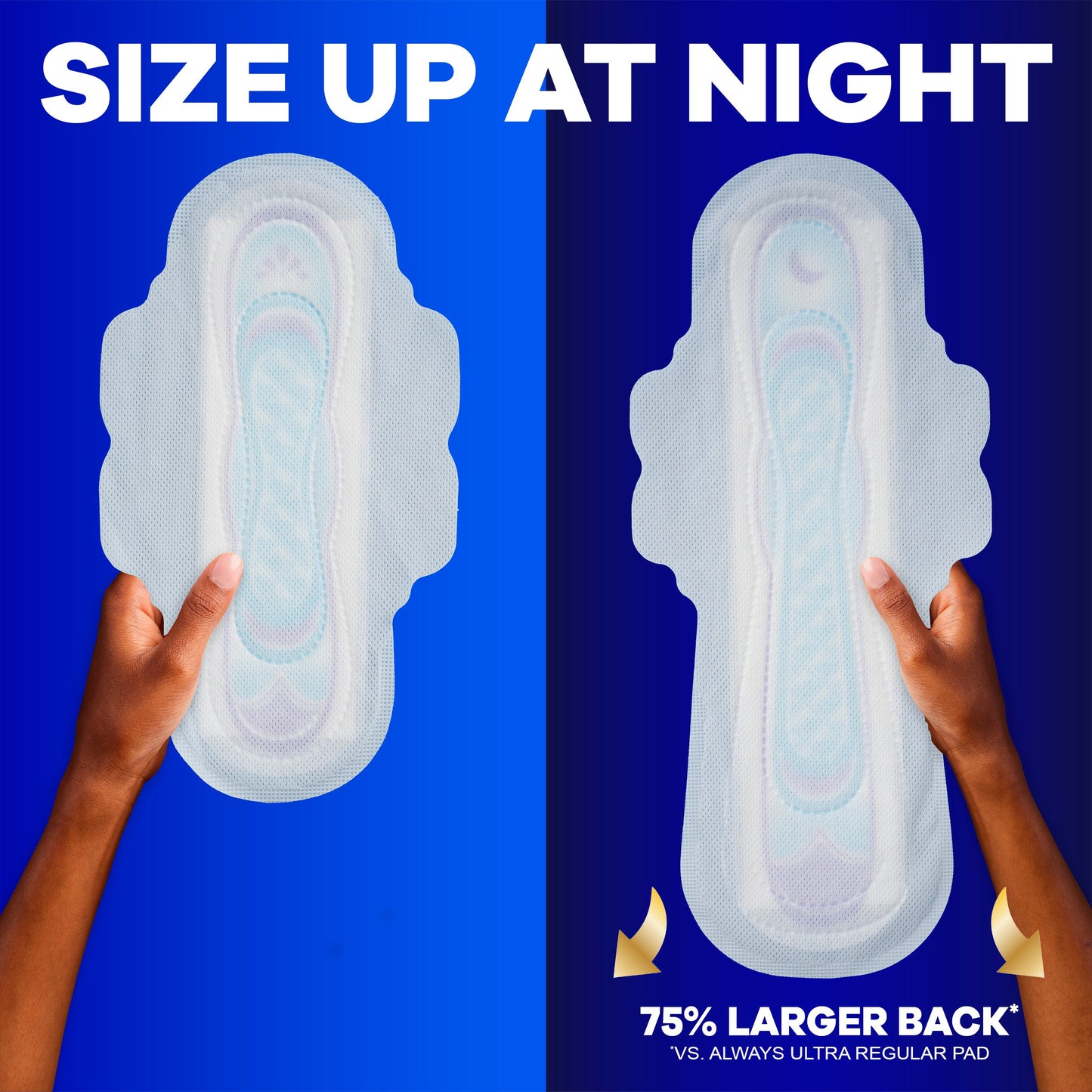 Always Ultra Thin Extra Heavy Overnight Pads - Size 5