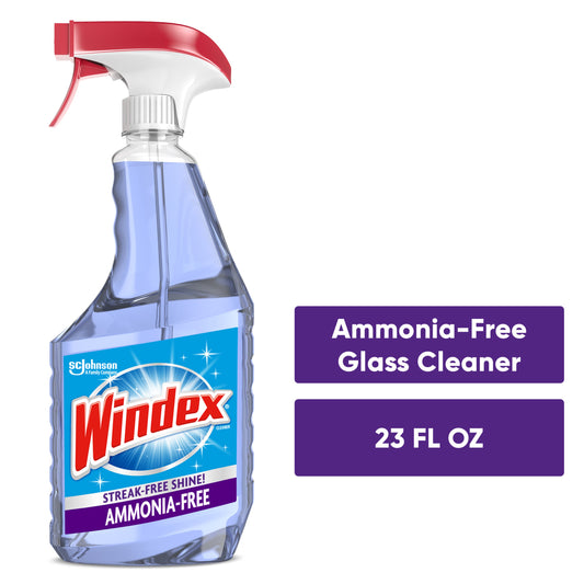 Windex Ammonia-Free Glass & Window Cleaner - Crystal Rain Scent