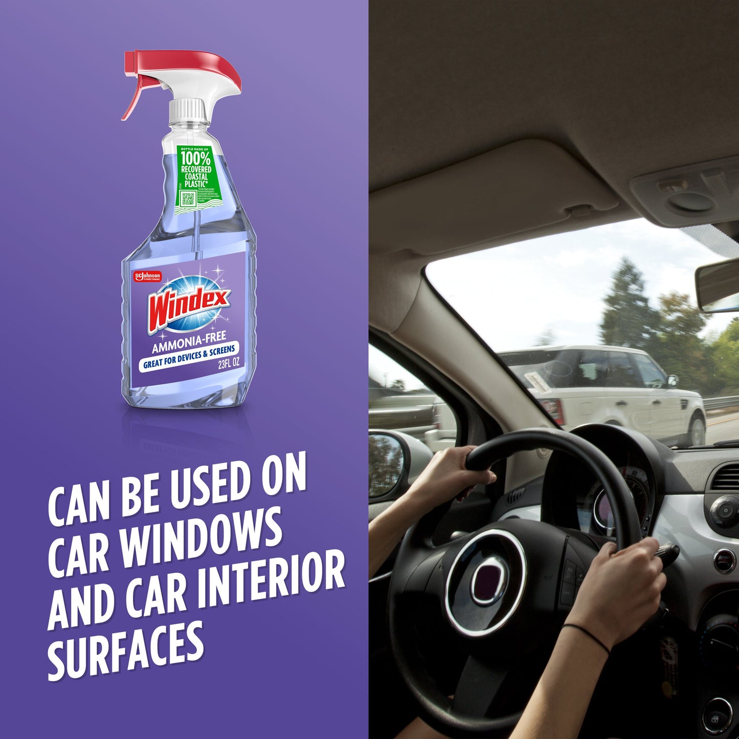Windex Ammonia-Free Glass & Window Cleaner - Crystal Rain Scent