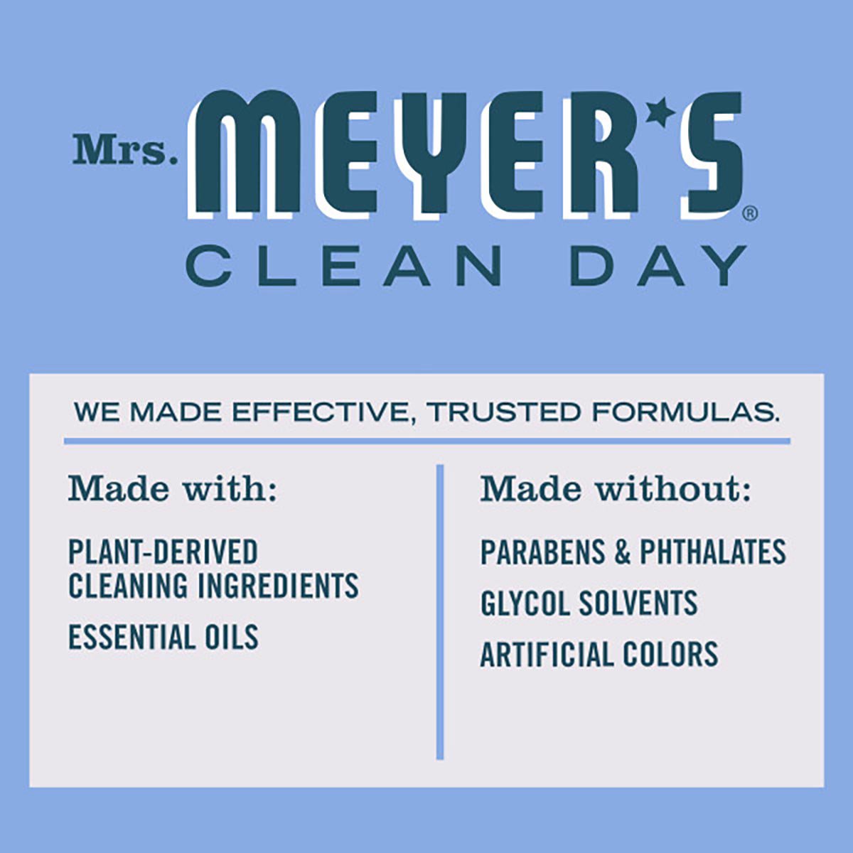 Mrs. Meyer's Clean Day Bluebell Scent Multi-Surface Everyday Cleaner Spray