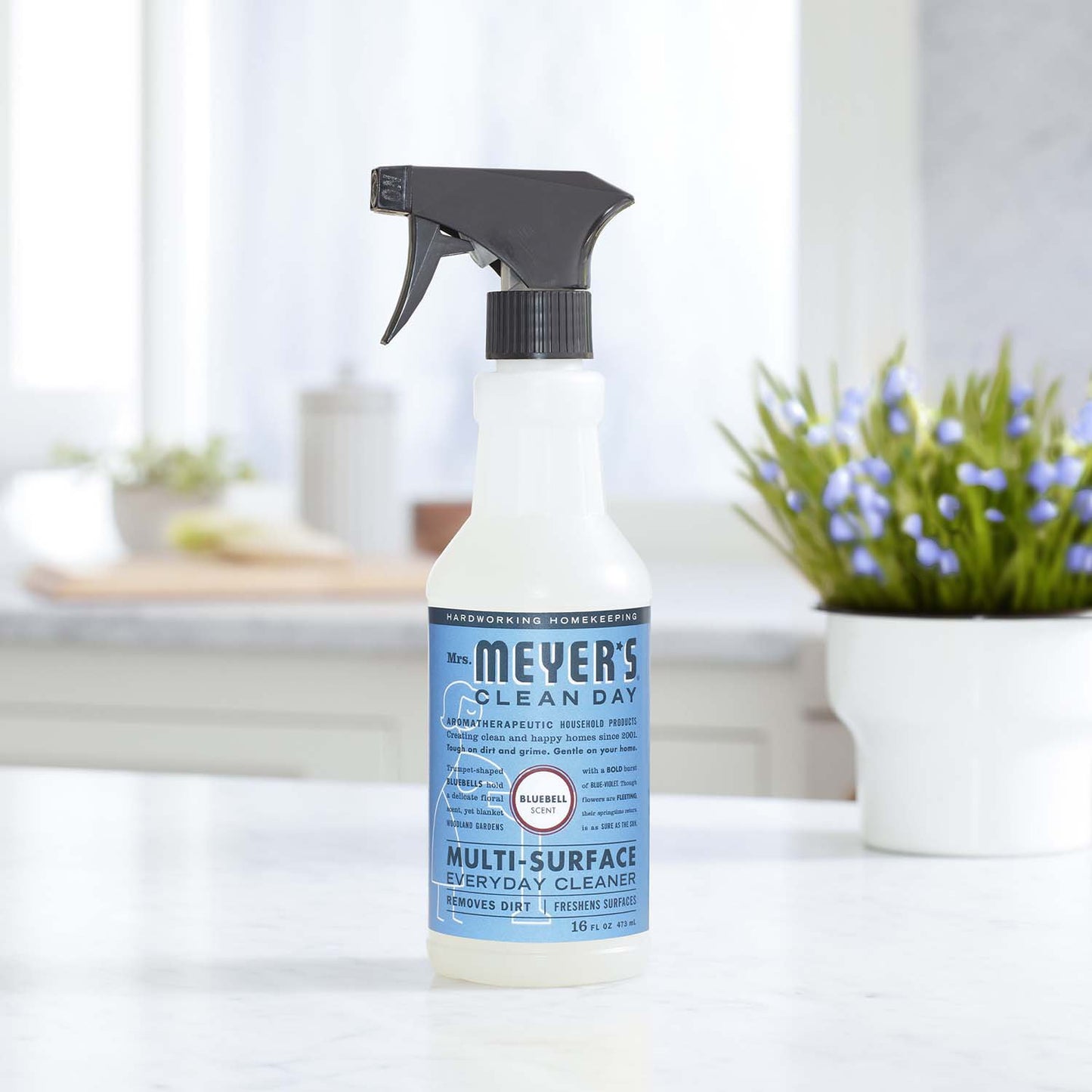 Mrs. Meyer's Clean Day Bluebell Scent Multi-Surface Everyday Cleaner Spray