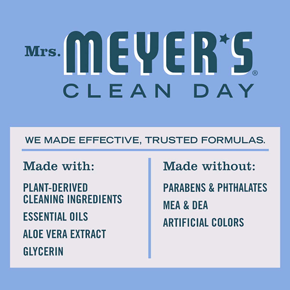 Mrs. Meyer's Clean Day Bluebell Scent Dish Soap