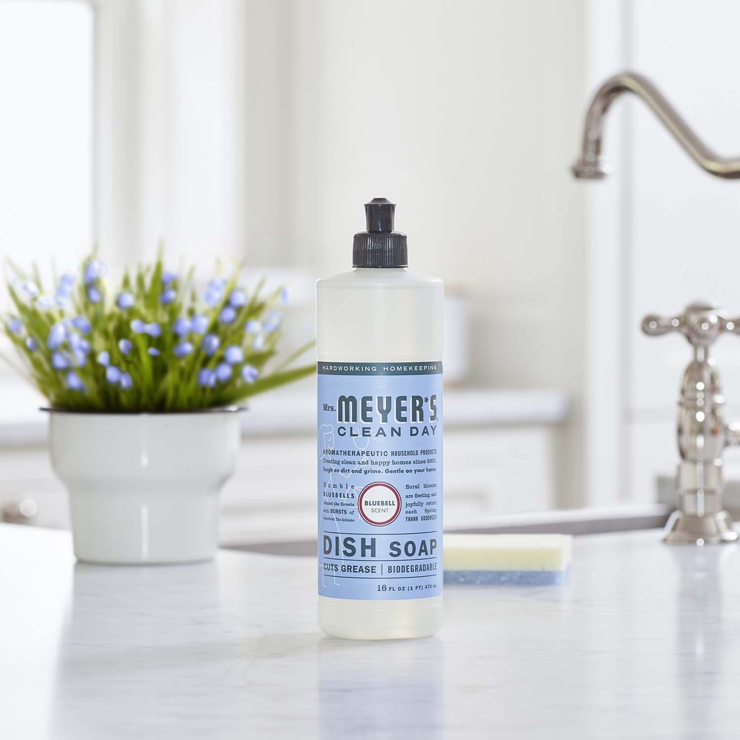 Mrs. Meyer's Clean Day Bluebell Scent Dish Soap