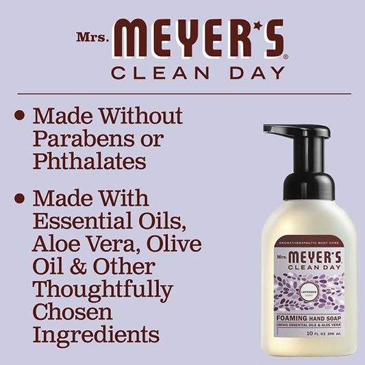 Mrs. Meyer's Clean Day Lavender Foaming Hand Soap