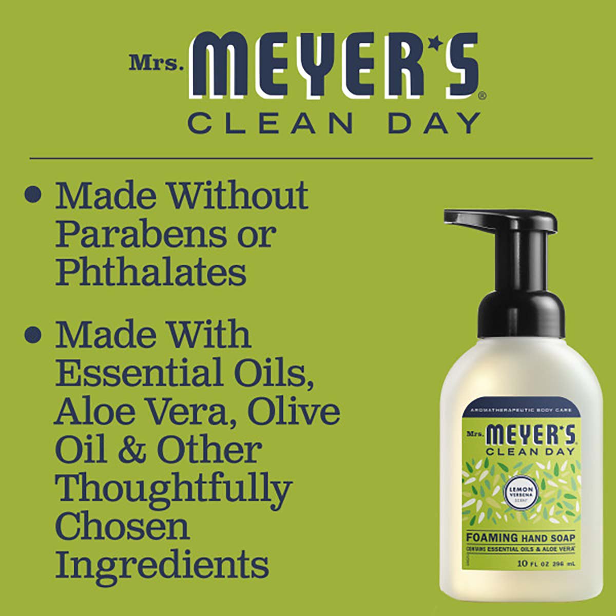 Mrs. Meyer's Clean Day Lemon Foaming Hand Soap