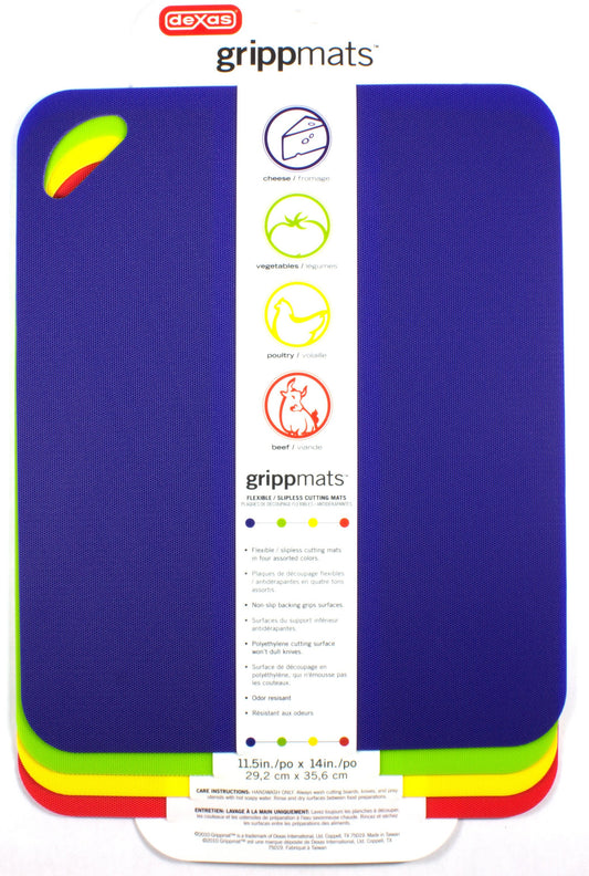 Dexas 11.5x14 in International Grippmats Assorted Colors