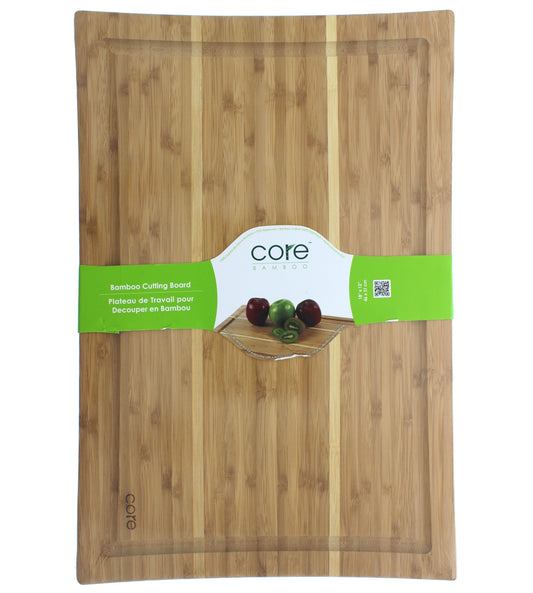 Core Bamboo Daffodil Collection 18x12 in Cutting Board