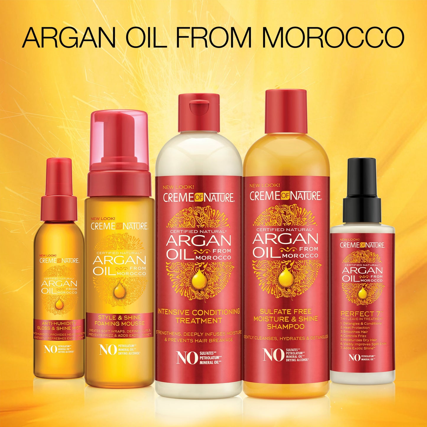 Creme of Nature Argan Oil Foaming Foaming Mousse