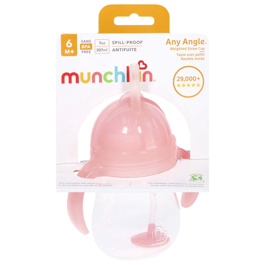 Munchkin Any Angle Weighted Straw Cup - 6m+