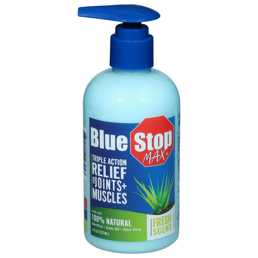 Blue Stop Max Natural Joint & Muscle Relief Massage Gel