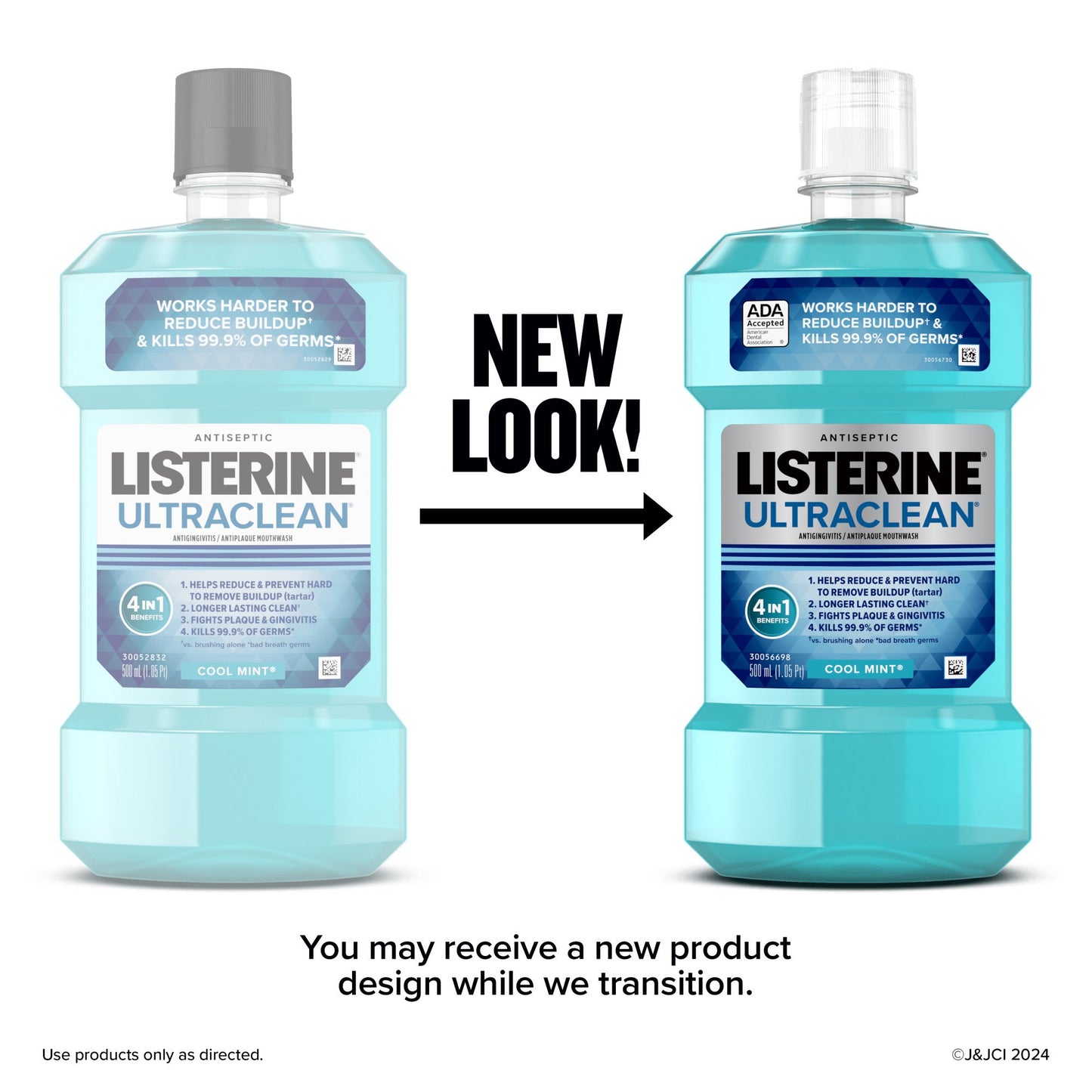 Listerine Ultraclean Antiseptic Mouthwash - Cool Mint