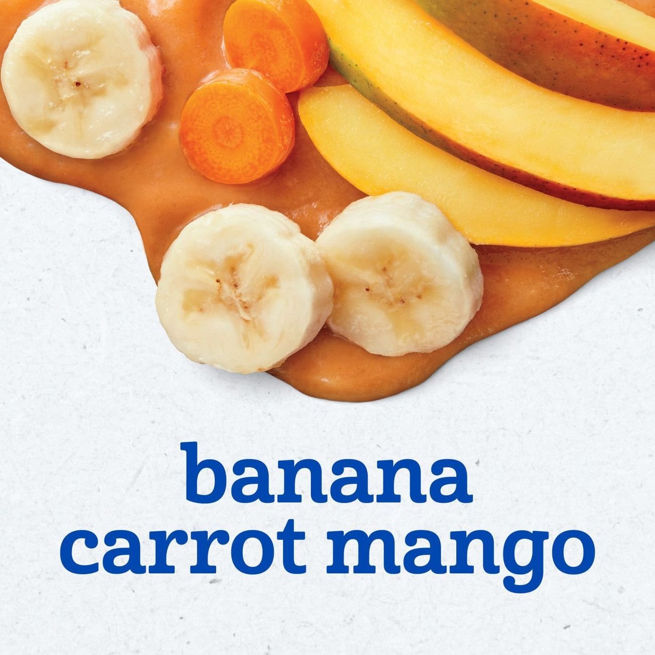 Gerber Stage 2 Baby Food - Banana Carrot & Mango, 4 oz Tubs