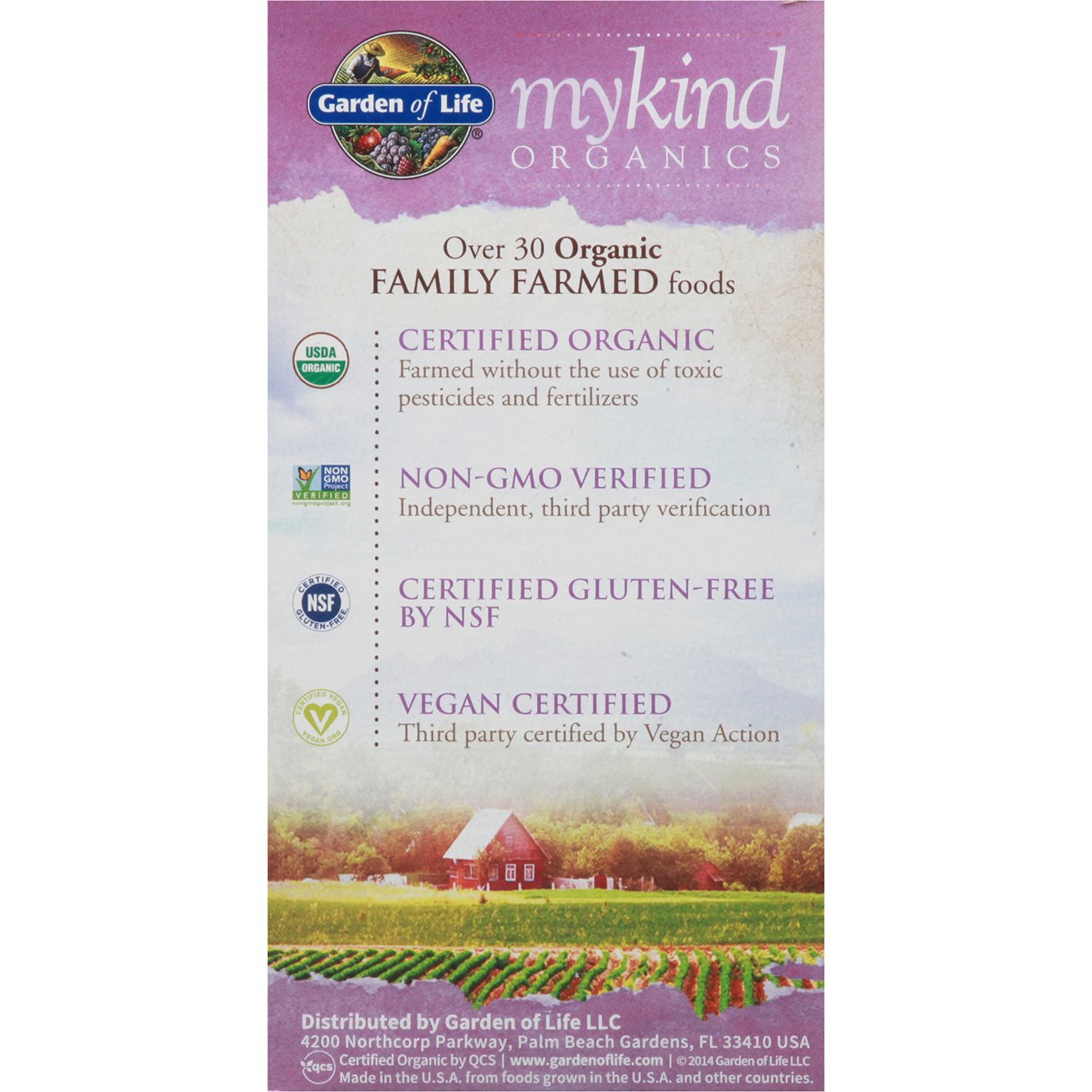 Garden of Life mykind Organics Women's Once Daily Multivitamin Tablets