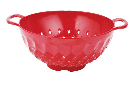 Cocinaware Swirl Colander – Red