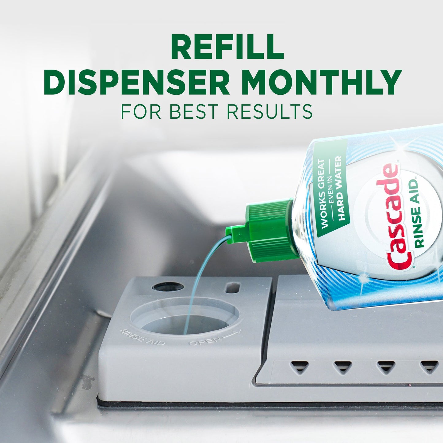Cascade Power Dry Dishwasher Rinse Aid