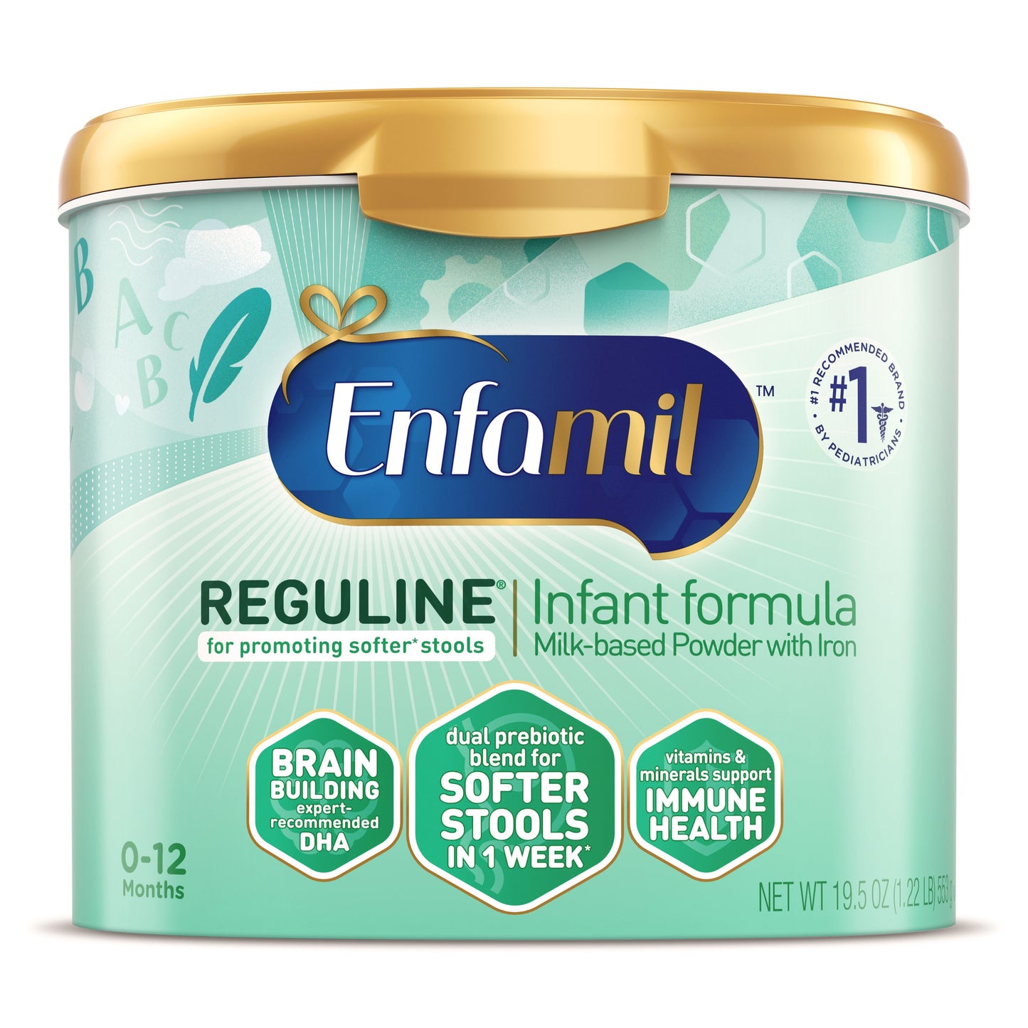 Enfamil Reguline Milk-Based Powder Baby Formula with Iron