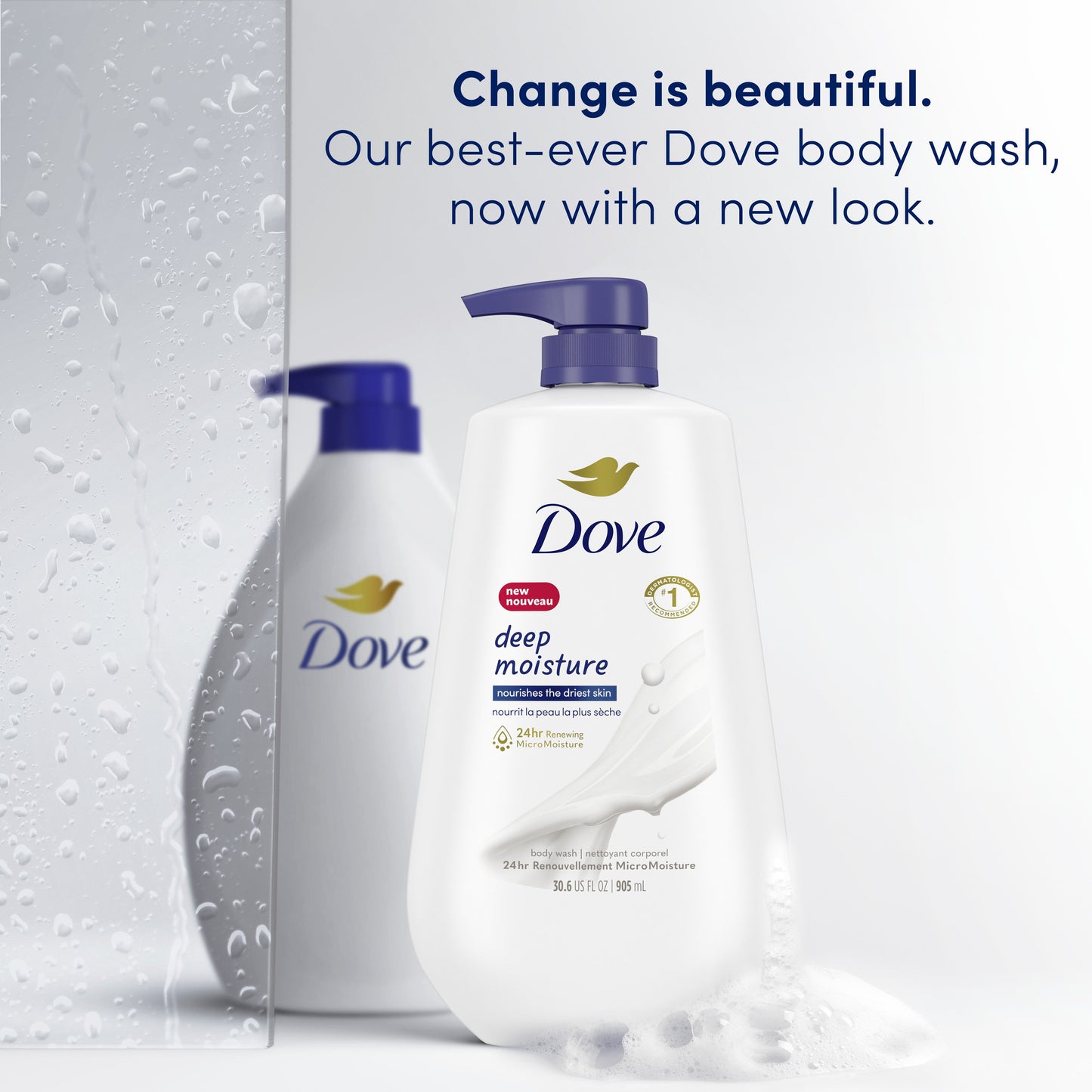 Dove Deep Moisture Body Wash with Pump