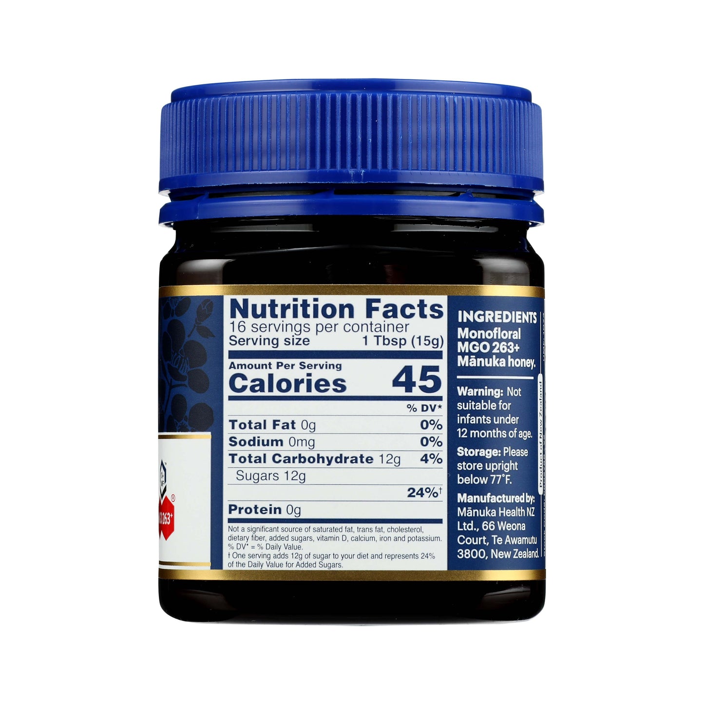Manuka Health MGO 263+ Manuka Honey