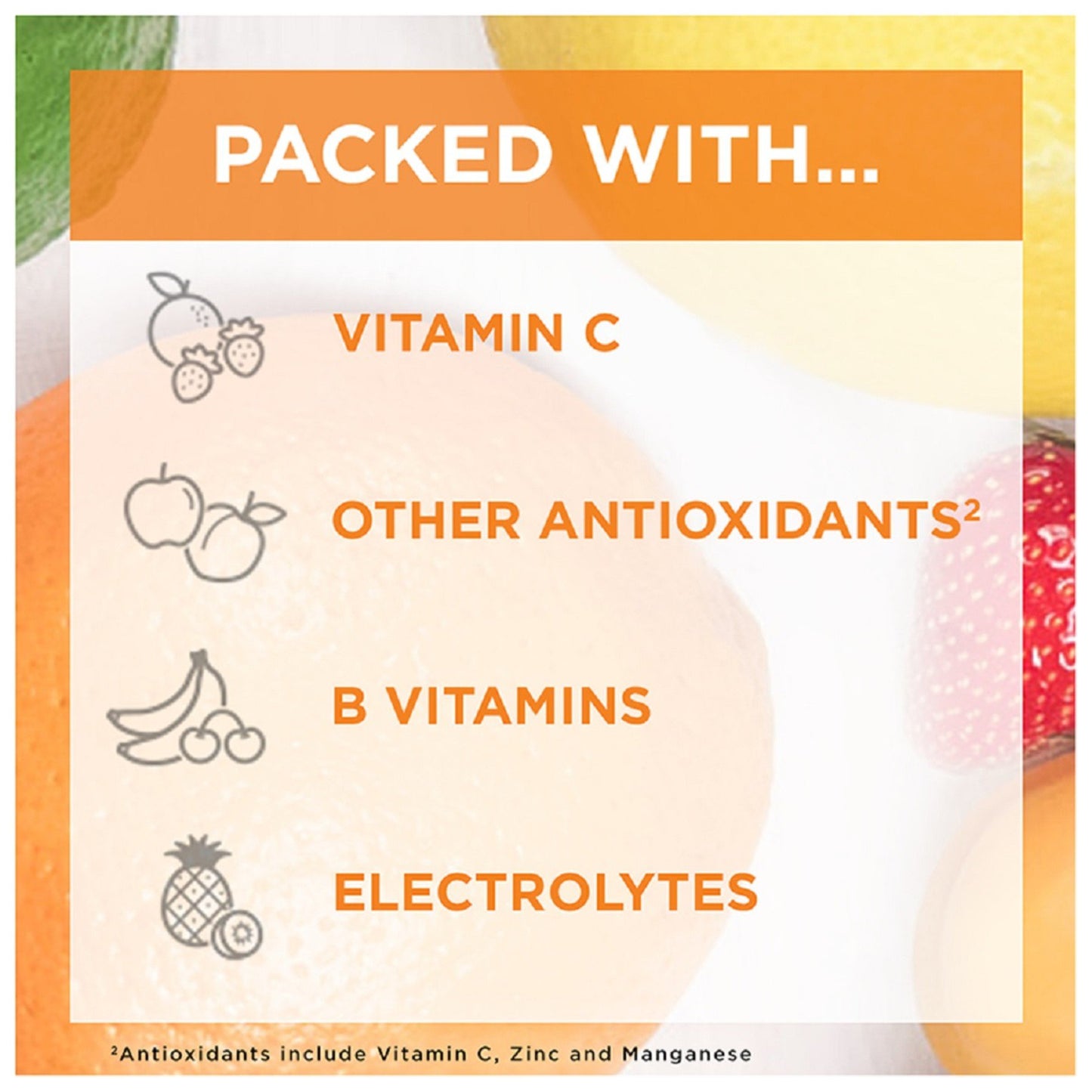 Emergen-C Immune+ Triple Action Immune Support Powder, BetaVia (R), 1000mg Vitamin C, B
Vitamins, Vitamin D and Antioxidants, Super Orange