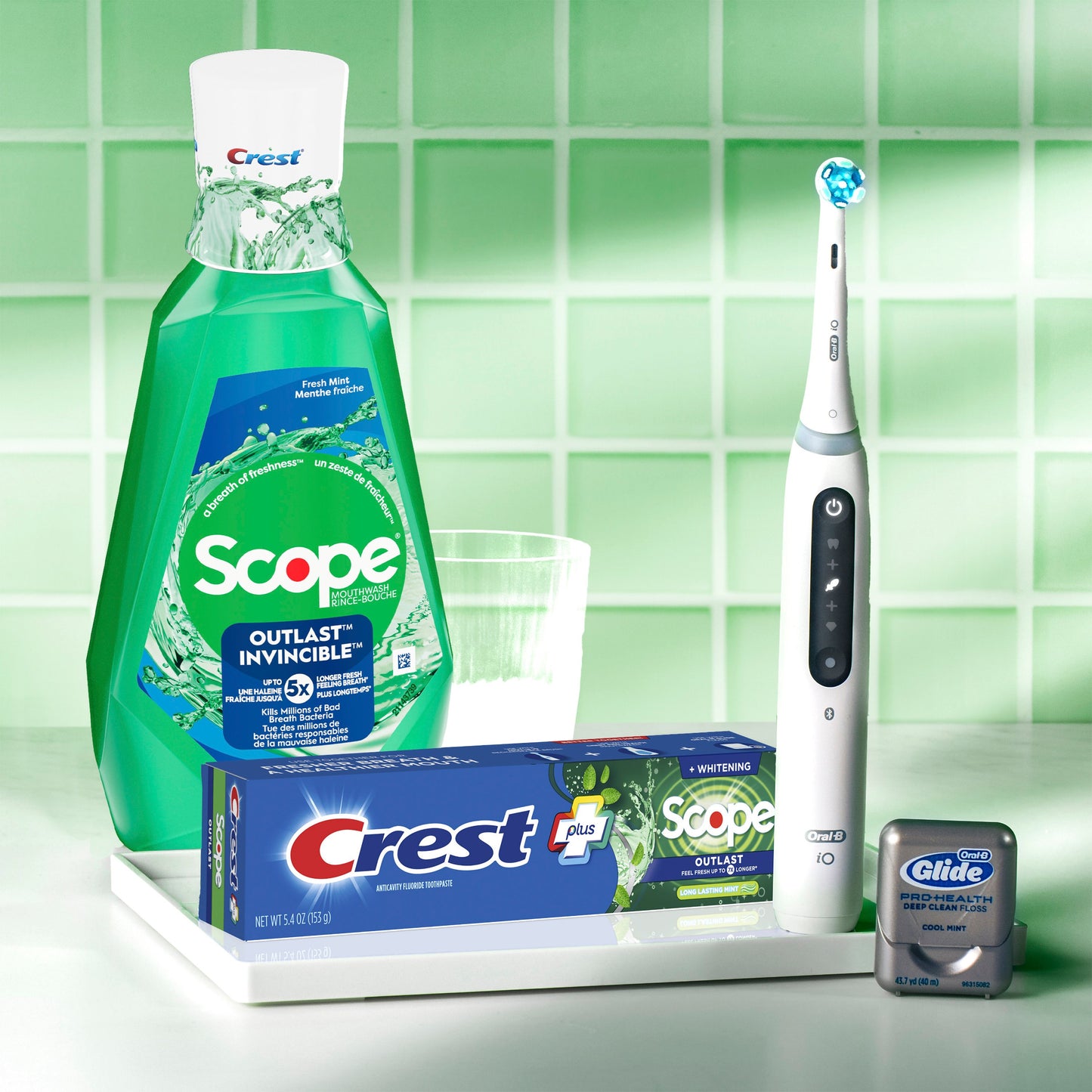 Crest Scope Outlast Long Lasting Mouthwash Mint
