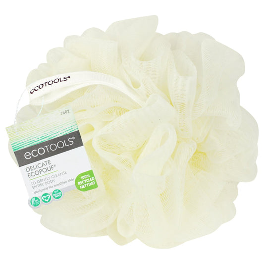 EcoTools EcoPouf Delicate Bath Sponge, Colors May Vary