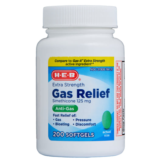 H-E-B Gas Relief Extra Strength Softgels