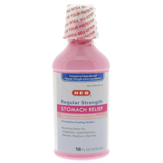 H-E-B Regular Strength Stomach Relief Liquid