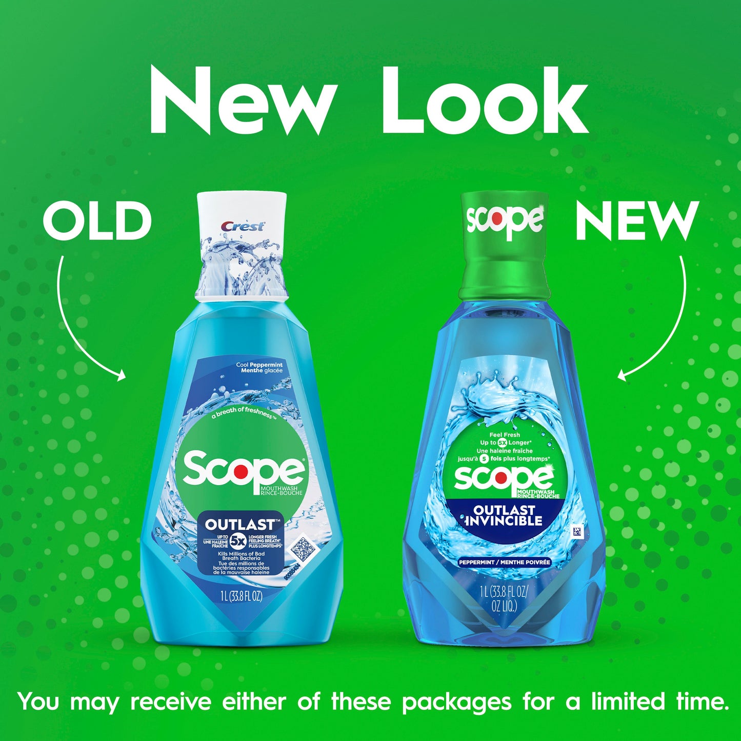 Crest Scope Outlast Mouthwash - Cool Peppermint