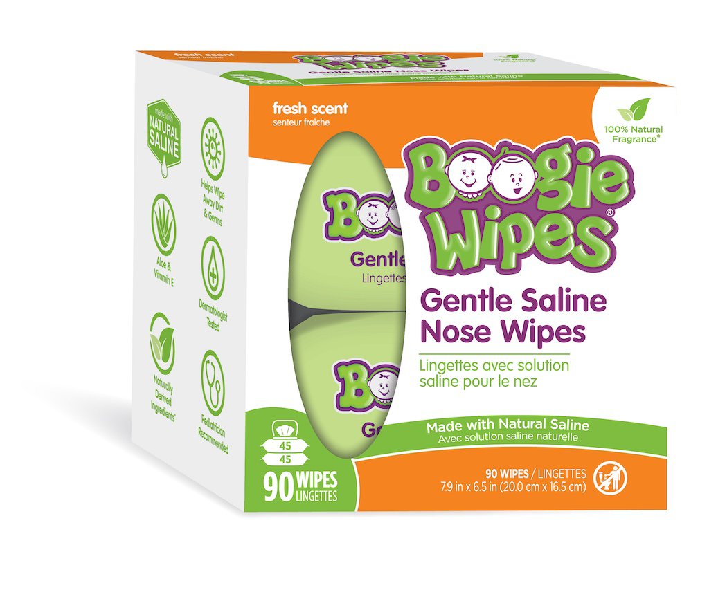 Boogie Wipes Saline Wipes - Fresh Scent